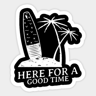 Travel and good time Sticker